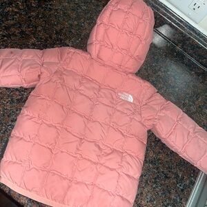 Reversible North Face toddler jacket.